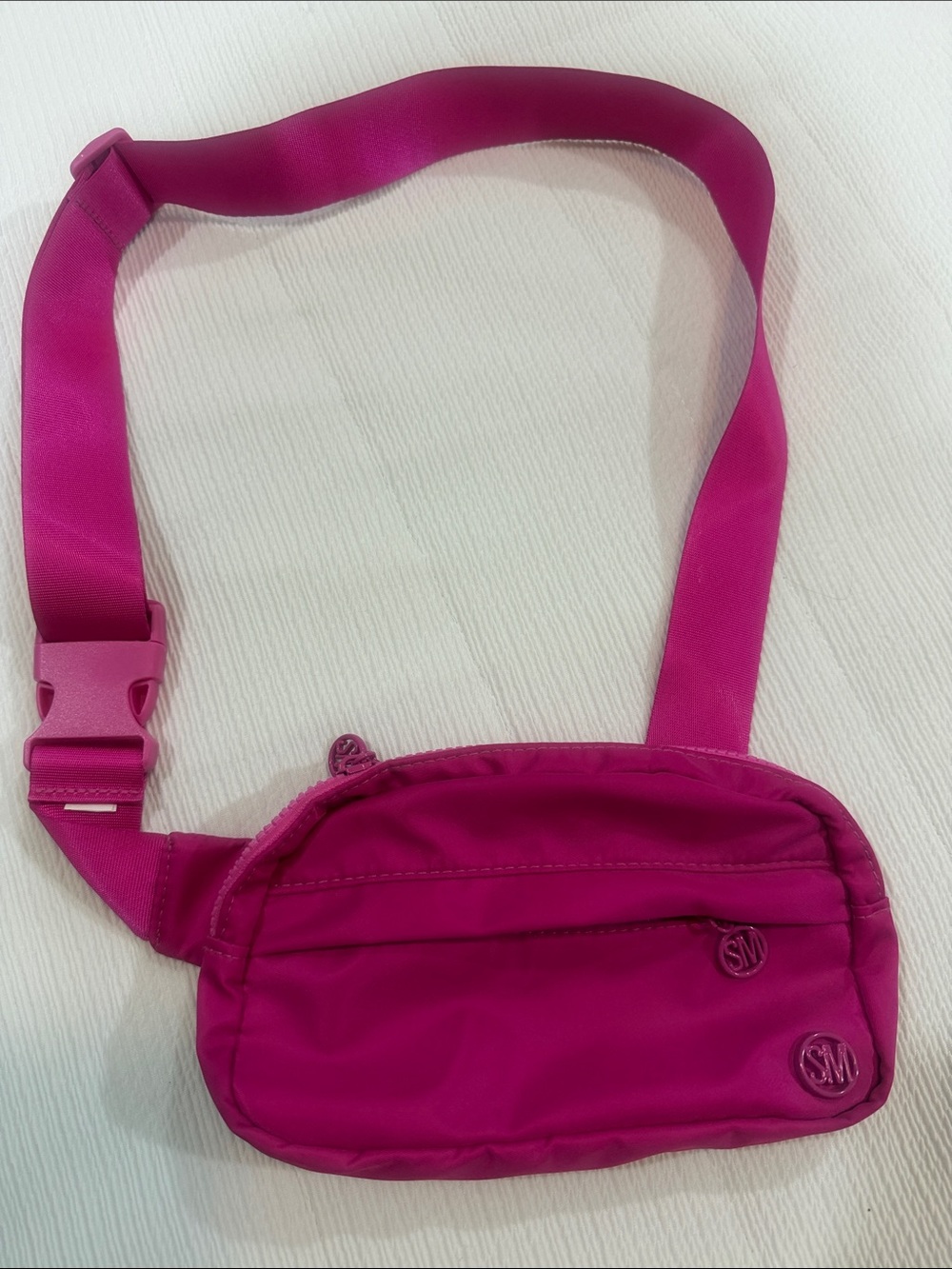 Steve Madden Magenta Crossbody Belt Bag